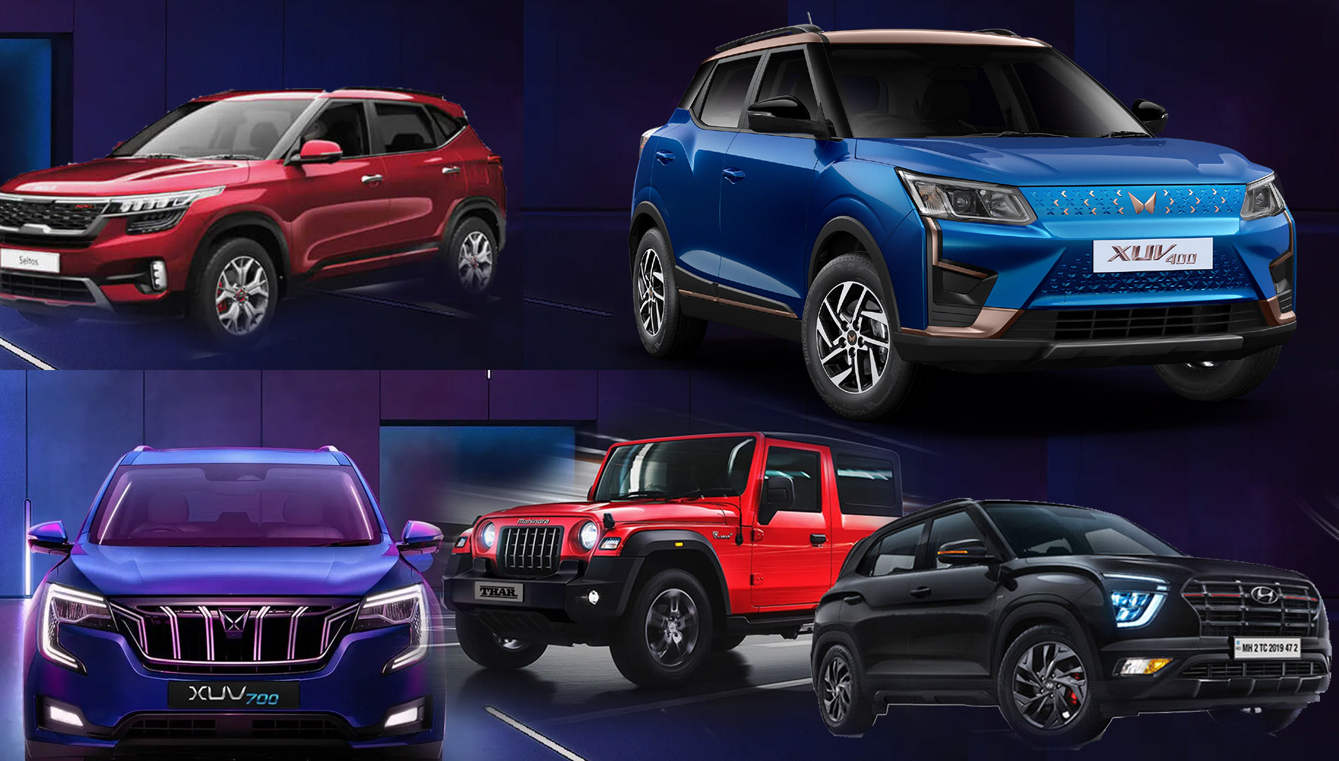 Top 5 XUV Cars in India – Best SUVs in India 2023